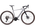 Vélo de gravel électrique Unisexe G-WILD ALPINA SX 400 Wh Argent - Image 1/1