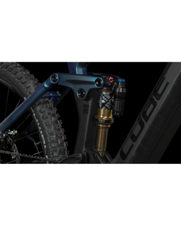 VTT électrique tout suspendu STEREO HYBRID 160 HPC SLT 750 27.5 Bleu