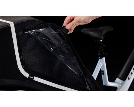 Vélo électrique cargo TRIKE HYBRID FAMILY 1500 Blanc/Noir
