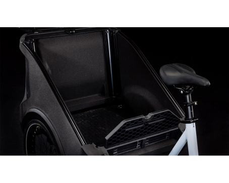 Vélo électrique cargo TRIKE HYBRID FAMILY 1500 Blanc/Noir
