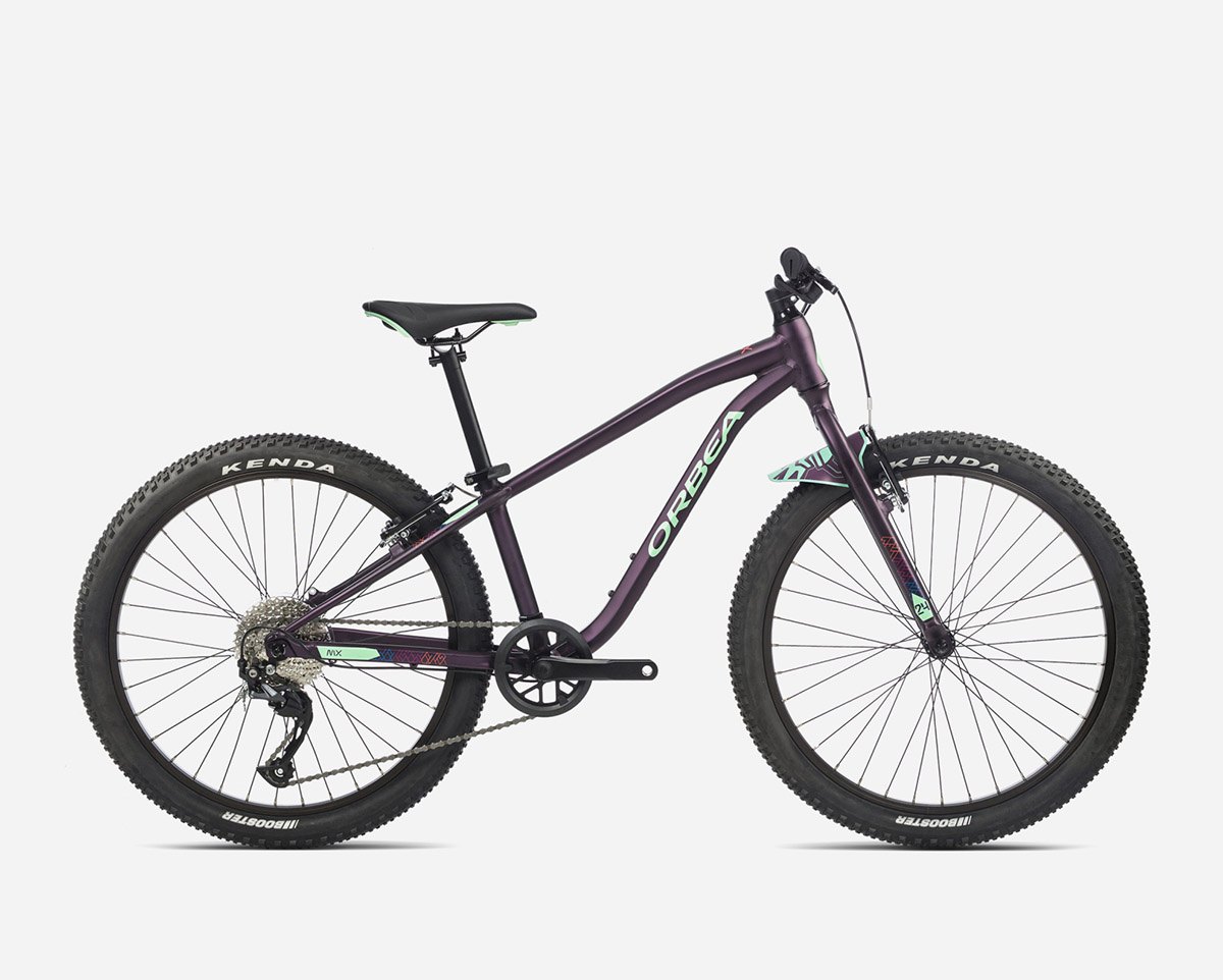 VTT Enfant MX 24 DIRT Violet/Menthe